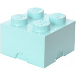 LEGO storage Brick 4 Studs - Aqua (40031742) KIDS ROOM Τεχνολογια - Πληροφορική e-rainbow.gr