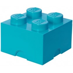 LEGO storage Brick 4 Studs - Azur (40031743) KIDS ROOM Τεχνολογια - Πληροφορική e-rainbow.gr