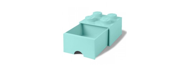 LEGO Brick Drawer 4 - Aqua Blue (4005) ΠΑΙΔΙΚΟ ΔΩΜΑΤΙΟ Τεχνολογια - Πληροφορική e-rainbow.gr