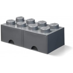 LEGO storage Brick Drawer 8 Studs - Dark Grey KIDS ROOM Τεχνολογια - Πληροφορική e-rainbow.gr