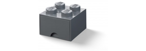 LEGO Brick Drawer 4 - Dark Grey (4005) ΠΑΙΔΙΚΟ ΔΩΜΑΤΙΟ Τεχνολογια - Πληροφορική e-rainbow.gr