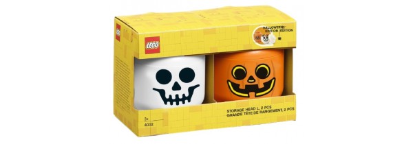 LEGO Storage Head L Halloween - Skeleton L Set Duo Pack (4032) ΠΑΙΔΙΚΟ ΔΩΜΑΤΙΟ Τεχνολογια - Πληροφορική e-rainbow.gr