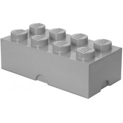 LEGO Storage Brick 8 - Light Grey (4004) ΠΑΙΔΙΚΟ ΔΩΜΑΤΙΟ Τεχνολογια - Πληροφορική e-rainbow.gr