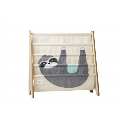 3 Sprouts Book Rack Sloth 0317-IRKSLO