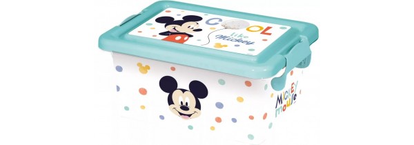 Κουτί Αποθήκευσης Stor Disney Mickey 3,7 Λίτρα - 13134 ΠΑΙΔΙΚΟ ΔΩΜΑΤΙΟ Τεχνολογια - Πληροφορική e-rainbow.gr