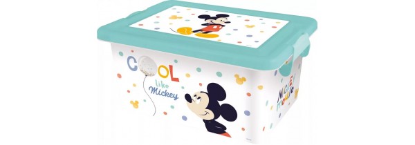 Stor Disney Mickey Storage Box 7 Liters - 13137 KIDS ROOM Τεχνολογια - Πληροφορική e-rainbow.gr