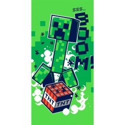 Πετσέτα Θαλάσσης Jerry Fabrics Minecraft Boom 100% Cotton 70*140cm - 103243 ΠΑΙΔΙΚΟ ΔΩΜΑΤΙΟ Τεχνολογια - Πληροφορική e-rainbow.gr