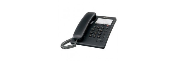 Ενσυρματα τηλεφωνα - Σταθερό Τηλέφωνο Panasonic KX-TS550 Μαύρο ΕΝΣΥΡΜΑΤΑ Τεχνολογια - Πληροφορική e-rainbow.gr