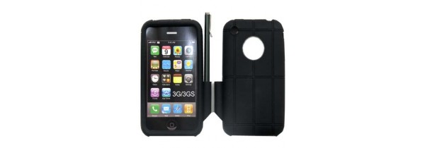 Silicon Case Apple iPhone 3GS Lines Black with LCD Pen & Screen Protector 3G/3GS Τεχνολογια - Πληροφορική e-rainbow.gr