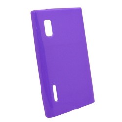 OEM - TPU Case LG E610 Optimus L5 Purple LG L5 / L5 II Τεχνολογια - Πληροφορική e-rainbow.gr