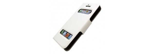 Flip Table Talk Case Apple iPhone 5/5S White 5/5S Τεχνολογια - Πληροφορική e-rainbow.gr