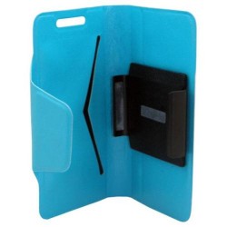 Universal Flip Book Case XXL for Mobile Phones 5.0''-5.7'' Foldable Grap Light Blue Universal Τεχνολογια - Πληροφορική e-rainbow.gr