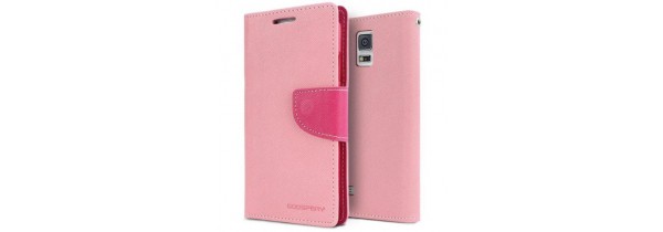 Θηκες κινητου - Θήκη Flip Fancy Diary Goospery Samsung G800F Galaxy S5 mini Ροζ-Φούξια Galaxy S5 Mini (G800/800f) Τεχνολογια - Πληροφορική e-rainbow.gr