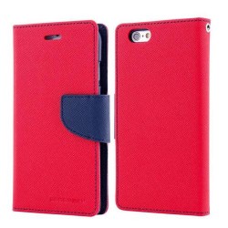 Flip Fancy Diary Case Goospery Apple iPhone 6 Plus Red-Blue iphone 6 plus Τεχνολογια - Πληροφορική e-rainbow.gr
