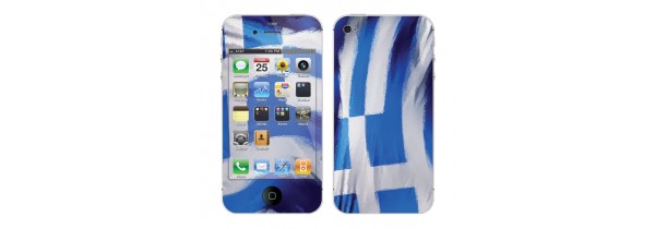 Φιλμ προστασιας - Skins Greek Flag for iPhone 4/4S Μεμβράνες Προστασίας Τεχνολογια - Πληροφορική e-rainbow.gr