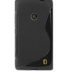 Θηκες κινητου - OEM – Θήκη TPU για Nokia Lumia 925 ΜΑΥΡΗ  + Μεμβράνη Προστασίας Lumia 920/925 Τεχνολογια - Πληροφορική e-rainbow.gr