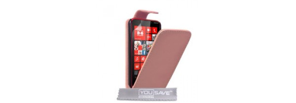 Θηκες κινητου - OEM – Θήκη Flip  για Nokia Lumia 620 ΡΟΖ + Μεμβράνη Προστασίας Lumia 620 Τεχνολογια - Πληροφορική e-rainbow.gr