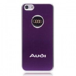 Θηκες κινητου - OEM - Car Brand Metal Back Cover For iPhone 5 & 5S - Purple 5/5S/5C Τεχνολογια - Πληροφορική e-rainbow.gr