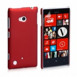 OEM - Hard Hybrid Case for Nokia Lumia 720 RED + Membrane Lumia 720 Τεχνολογια - Πληροφορική e-rainbow.gr