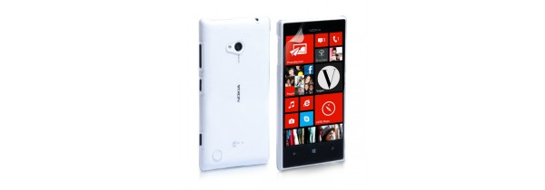 Θηκες κινητου - YOUSAVE ACCESORIES Θήκη Hard για Nokia Lumia 720 CLEAR + Μεμβράνη Προστασίας Lumia 720 Τεχνολογια - Πληροφορική e-rainbow.gr