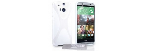 OEM - Silicone Case for HTC ONE M8 x-line + WHITE Membrane HTC Τεχνολογια - Πληροφορική e-rainbow.gr