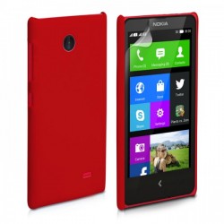 OEM - Hard Hybrid Case for Nokia X RED + Screen Protector Nokia X Τεχνολογια - Πληροφορική e-rainbow.gr