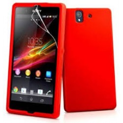 OEM - Silicone Case for Sony Xperia Z red Xperia Z1 Τεχνολογια - Πληροφορική e-rainbow.gr