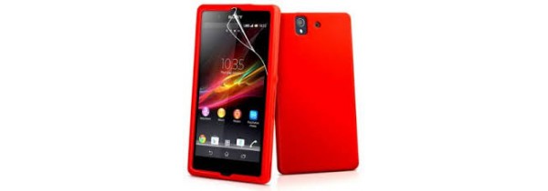 OEM - Silicone Case for Sony Xperia Z red Xperia Z1 Τεχνολογια - Πληροφορική e-rainbow.gr