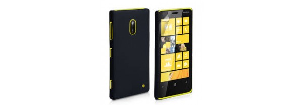 OEM - Hard Hybrid Case for Nokia Lumia 620 Black + Film Protection Lumia 620 Τεχνολογια - Πληροφορική e-rainbow.gr