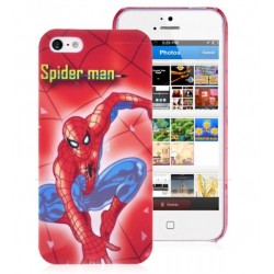 OEM - Hard Back Cover Spiderman for iPhone 5 & 5S - RED 5/5S Τεχνολογια - Πληροφορική e-rainbow.gr