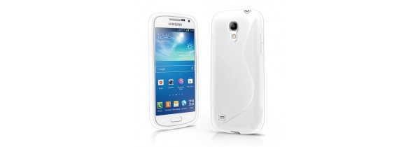 OEM - TPU Case for Samsung Galaxy S4 mini S-line WHITE + Screen Protector Galaxy S4 mini (i9192/9195) Τεχνολογια - Πληροφορική e-rainbow.gr