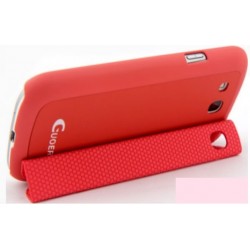 Guoer Flip Cover Case for Galaxy S3 Magnetic (Two Parts)-end - Red Galaxy S3 (i9300) Τεχνολογια - Πληροφορική e-rainbow.gr