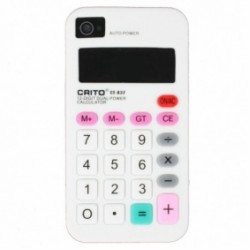 OEM - Silicone Case Calculator For iPhone 4 & 4S - White 4/4S Τεχνολογια - Πληροφορική e-rainbow.gr