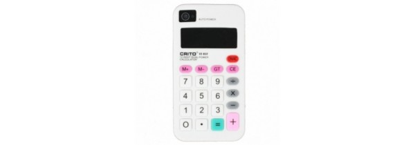 OEM - Silicone Case Calculator For iPhone 4 & 4S - White 4/4S Τεχνολογια - Πληροφορική e-rainbow.gr