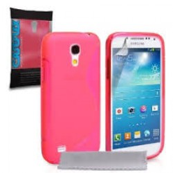 OEM - TPU Case for Samsung Galaxy S4 mini S-line Pink + Screen Protector Galaxy S4 mini (i9192/9195) Τεχνολογια - Πληροφορική e-rainbow.gr