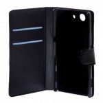 Flip Book Case Sony Xperia Z3 Foldable Black Xperia Z3 Τεχνολογια - Πληροφορική e-rainbow.gr