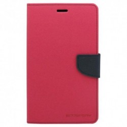 Θηκες για tablet - Θήκη Flip Fancy Diary Goospery Samsung T210 Galaxy Tab 3 7.0 Φούξια-Μπλε Universal Θήκες 7
