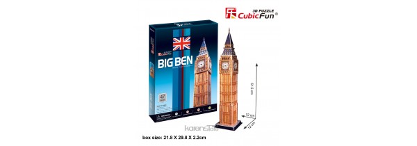 PUZZLE 3D - Big Ben (UK) - C094h Μνημεία - Θέρετρα Τεχνολογια - Πληροφορική e-rainbow.gr