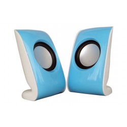 PowerTech USB Mini Speaker White / Blue SPEAKERS / Bluetooth Τεχνολογια - Πληροφορική e-rainbow.gr