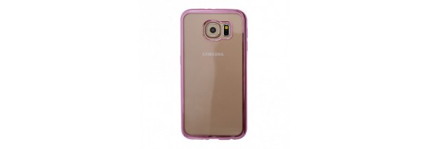 Θηκες κινητου - Oem -  Θήκη για Samsung Galaxy S6 Διάφανο-Ρόζ Galaxy S6 (G920) Τεχνολογια - Πληροφορική e-rainbow.gr