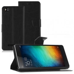 OEM -Case  Flip Book Xiaomi MI 4C BLACK XIAOMI Τεχνολογια - Πληροφορική e-rainbow.gr