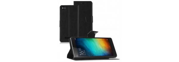 OEM -Case  Flip Book Xiaomi MI 4C BLACK XIAOMI Τεχνολογια - Πληροφορική e-rainbow.gr
