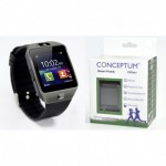 CONCEPTUM Smartwatch DZ09+  Black (GR MENU) Various Τεχνολογια - Πληροφορική e-rainbow.gr