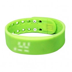 OEM - W2 Fitness Bracelet Green  Wearables Τεχνολογια - Πληροφορική e-rainbow.gr