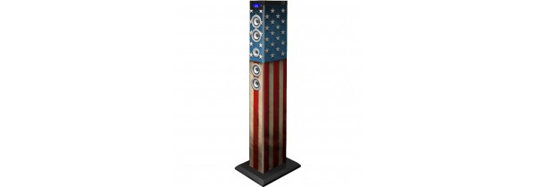 Bigben Multimedia Tower “US flag” HOME CINEMA / HI-FI Τεχνολογια - Πληροφορική e-rainbow.gr
