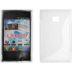 OEM Θήκη TPU LG E400 Optimus L3 Flat Frost (5205598046064) LG L3 / L3 II Τεχνολογια - Πληροφορική e-rainbow.gr