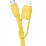 OEM - 30cm Data cable (Micro USB & Apple lighting) - White (8796) POWER SUPPLY Τεχνολογια - Πληροφορική e-rainbow.gr