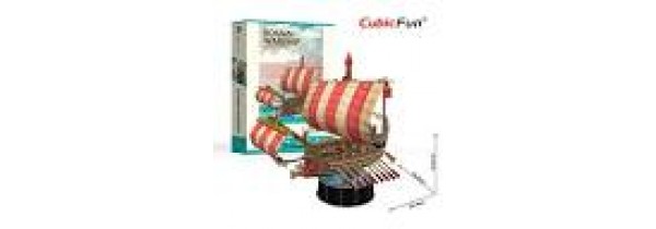 3D PUZZLE CubicFun - ROMAN WARSHIP - (T4032h) Πλοία Τεχνολογια - Πληροφορική e-rainbow.gr