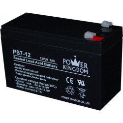 POWERKINGDOM ACID battery 12Volt 7Ah (PS7-12) UPS BATTERIES Τεχνολογια - Πληροφορική e-rainbow.gr