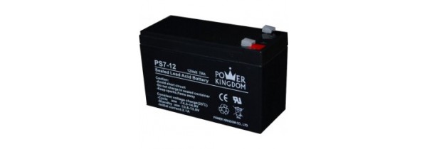 POWERKINGDOM ACID battery 12Volt 7Ah (PS7-12) UPS BATTERIES Τεχνολογια - Πληροφορική e-rainbow.gr